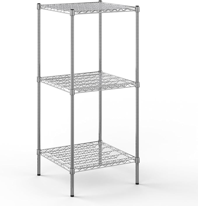 Regal Altair 24" Deep x 24" Wide x 54" Height Wire Shelving Kit | 3-Tier | NSF by Regal+Altair