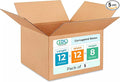 IDL Packaging - B-12128-5 Small Corrugated Shipping Boxes 12"L x 12"W x 8"H – by IDLPackaging