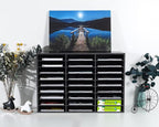 PAG Mail Sorter Organizer, Wood Literature Organizer, Student Mailbox - Image 3
