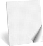 321Done Double Sided Graph Paper Notepad, 0.25 Grid, Made in The USA, Quad by 321Done