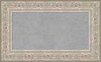 Amanti Art Silver Framed Magnetic Board 19x31 Small Vision Board by AmantiArt