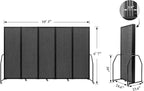 Artigwall Folding Privacy Screens Freestanding partition - Image 3