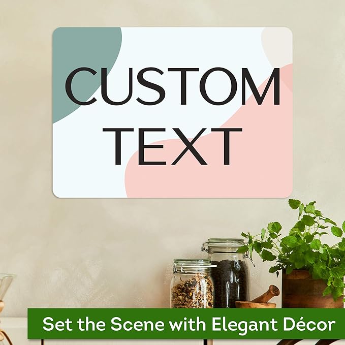Custom Sign, Custom Street Sign, 11 Font Colors, 13 Font Styles, 4 Hole Options - Image 4
