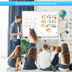 maxtek Rolling Whiteboard, 48x36 Large Magnetic White Board - Image 5