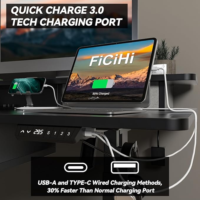 FiCiHi Adjustable Height Standing Desk - Image 5