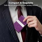 Business Card Holder for Women or Men, Business Card Case - Image 2
