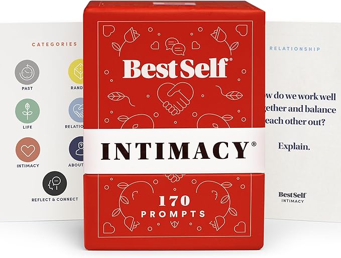 BestSelf Intimacy Deck – 170 Conversation Cards by BestSelfCo