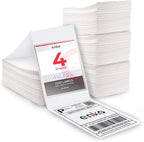 enKo Products - 4" x 6" Fanfold Direct Thermal Labels - White Shipping Labels by enKoProducts