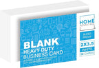 Home Advantage 2x3.5 Blank Index Cards by HomeAdvantage