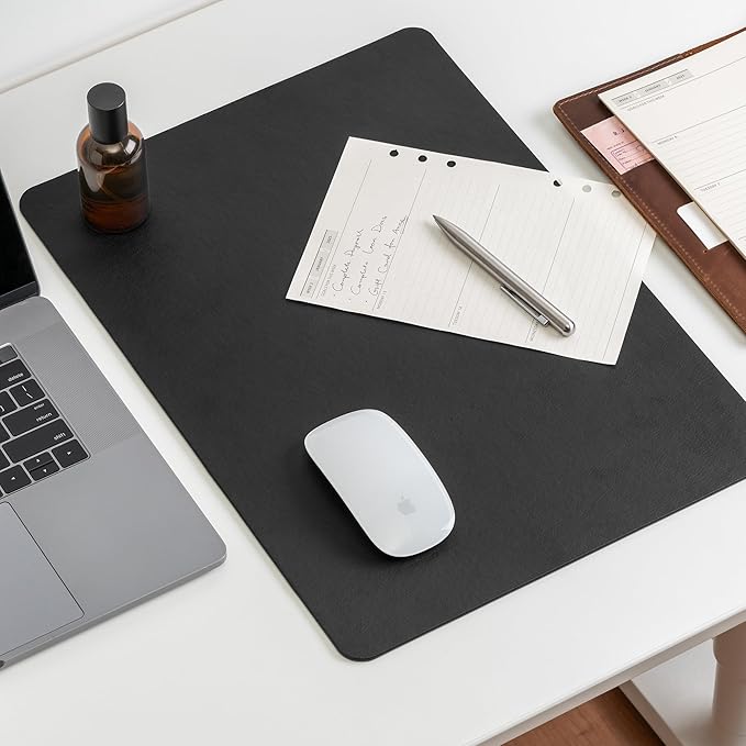 Nekmit Leather Desk Blotter Pad 17 x 12 Inches, Waterproof - Image 7