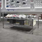 Regal Altair 24" Deep x 42" Wide x 14" Height Wire Shelving Kit | 2-Tier | NSF - Image 2
