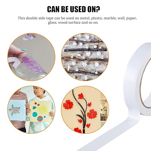 Double Sided Tape for Crafts, Double-Sided Tape for Arts, Scrapbook Supplies - Image 6