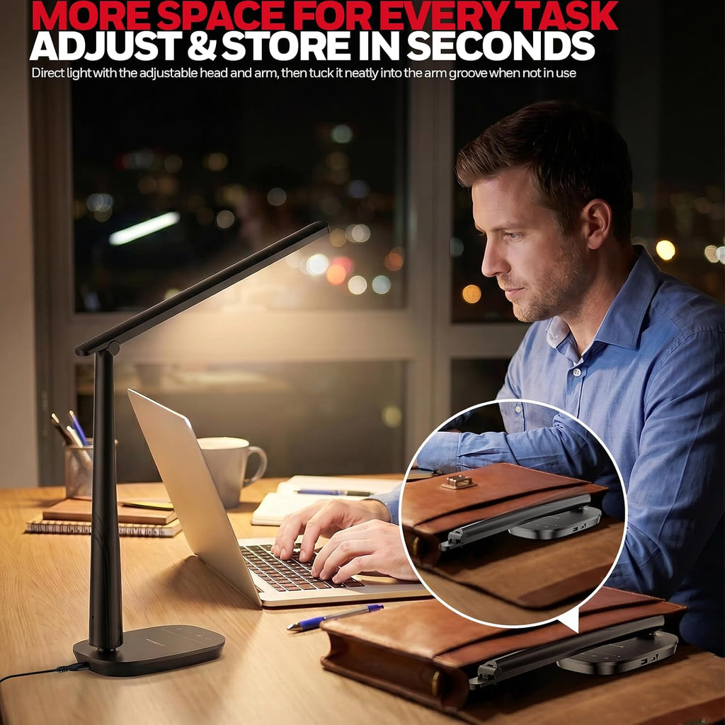 honeywell led desk lamp for home office eye-caring, package contents