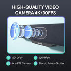 Yealink Video Conference Camera, 4K Webcam, 120° Ai Auto Framing, 8 Microphone - Image 5