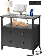 Edbuosy 27 inch Wide Night Stand by Edbuosy