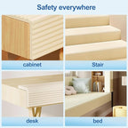 Edge Protector, Baby Proofing Baby Edge Protector Strip Safety, Soft Rubber - Image 6