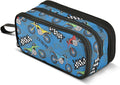 BOENLE Colorful Motorcycle Pencil Case Box Boys Girls Large Pencil Pouch by BOENLE-WELCOMEYOURCOMING