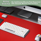 Boutilon Leather Desk Pad Protector, Non-Slip Mouse Pad, Laptop Desk Pad - Image 5