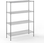 Regal Altair 18" Deep x 48" Wide x 64" Height Wire Shelving Kit | 4-Tier | NSF