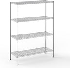 Regal Altair 18" Deep x 48" Wide x 64" Height Wire Shelving Kit | 4-Tier | NSF by Regal+Altair