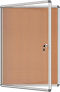 Mifuro 38"x28" Enclosed Bulletin Board, Lockable Weather-Resistant Aluminum by MifuroOfficeProduct