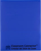 C-Line Classroom Connector School-to-Home Folders, Blue, 10 per Box (32505) (Pack of 10)