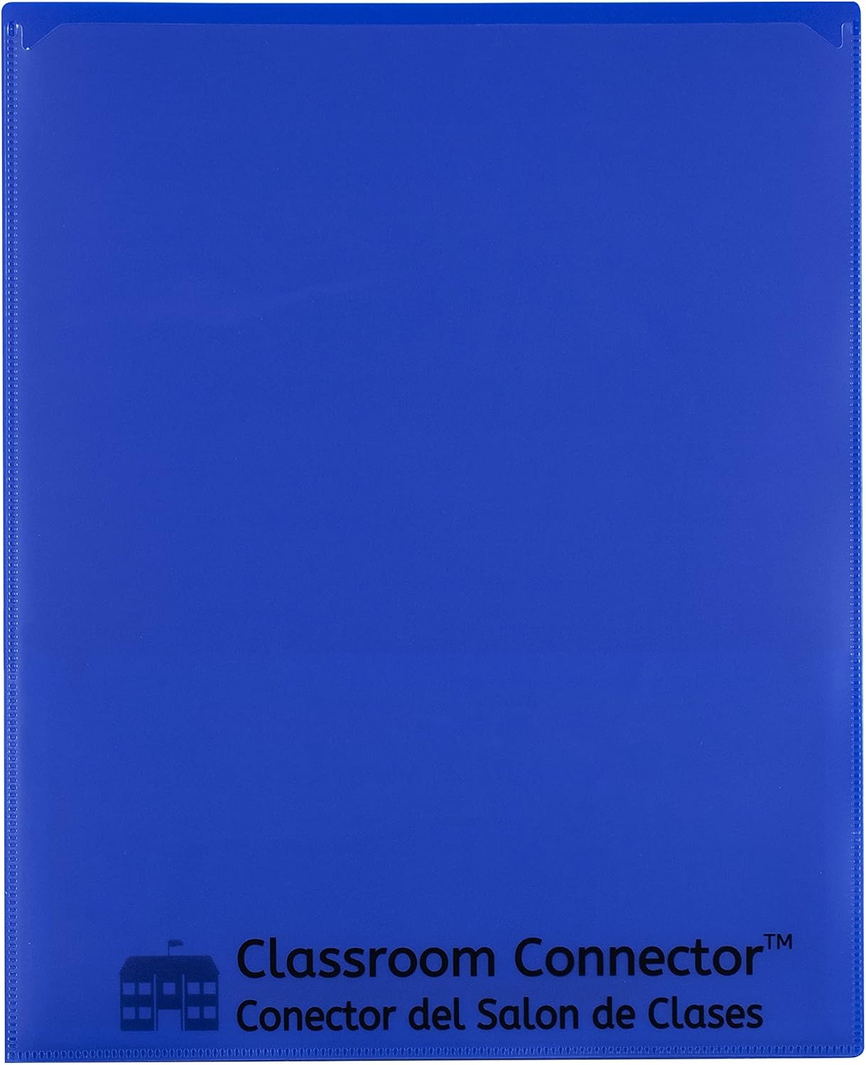 C-Line Classroom Connector School-to-Home Folders, Blue, 10 per Box (32505) (Pack of 10)