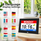 8‘’ Digital Calendar Day Clock, Gifts - Image 6