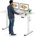 SANODESK Electric Standing Desk 55 x 28 Inches Whole-Piece Desktop Height by sanodesk