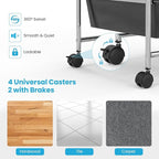 GLACER 15 Drawers Rolling Cart, Storage Cart - Image 4