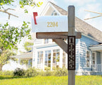 Vertical Metal House Numbers for Outside Modern Address Numbers for House - Image 3
