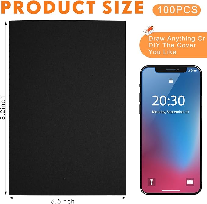 Mimorou 100 Pcs Journals Notebooks Bulk - Image 2