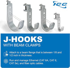ICC Beam Clamp J Hook 3/4” Without Retainer Clip - Image 7