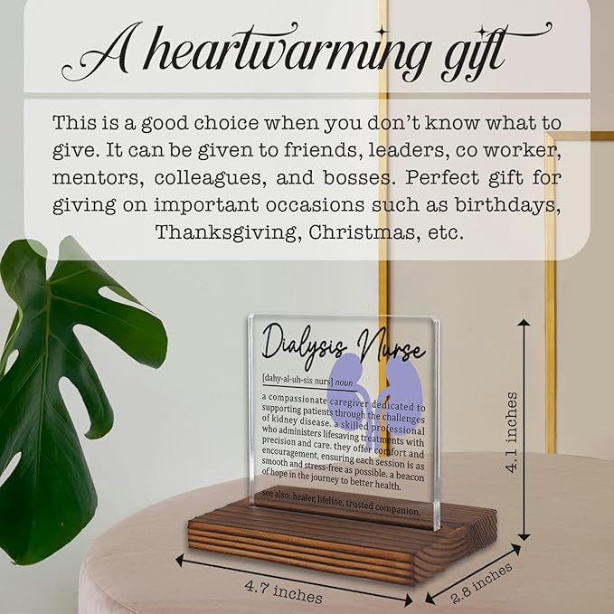 Dialysis Nurse Gifts, Thank You Appreciation Gifts - Image 4