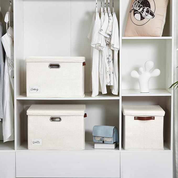 Roobyl 17" Large Collapsible Storage Bins - Image 7
