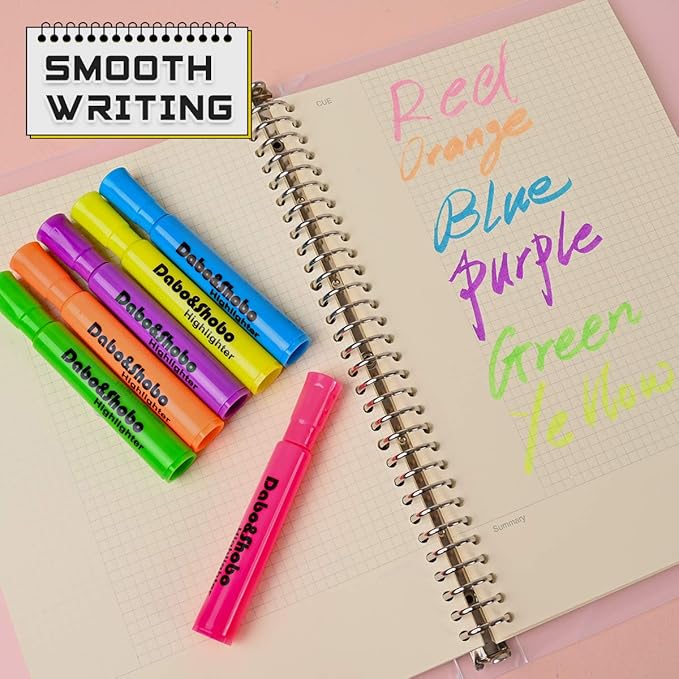 Dabo & Shobo Highlighters Set of 48, Colored Markers And Beautiful Combination - Image 3