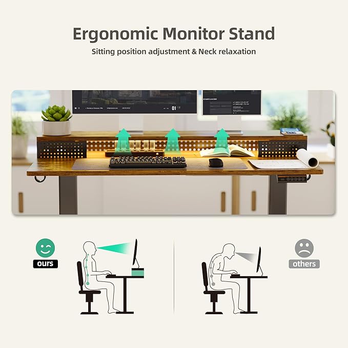 Claiks Electric Standing Desk - Image 6