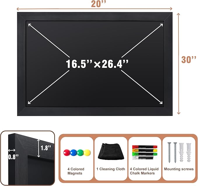 SELEAD Magnetic Chalkboard Words Sign - Image 8