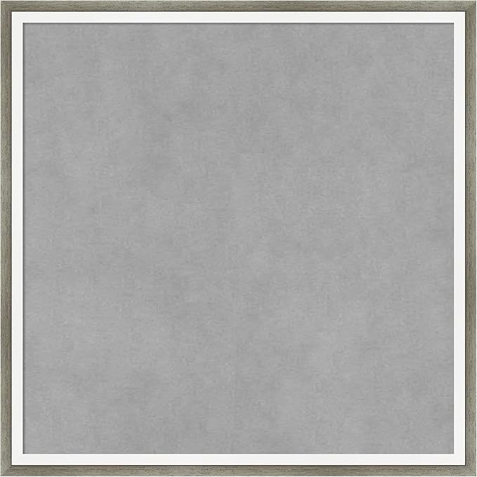 Amanti Art Silver Framed Magnetic Board 17x17 Small Vision Board by AmantiArt