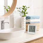 Wisoee Digital Shower Clock Waterproof, Bathroom Wall Clock Timer - Image 9