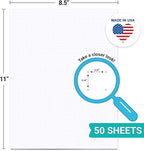 321Done Dot Grid Notepad – Dotted Graph Paper, Letter Size Large – Made in USA - Image 2