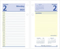 AT-A-GLANCE 2023 Daily Desk Calendar Refill, 3-1/2" x 6", Loose Leaf, QuickNotes (E51750)
