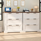 sedeta farmhouse 3 drawer file cabinet for home, package contents