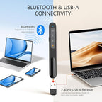 Norwii Rechargeable Bluetooth Presentation Clicker, Wireless Presenter - Image 2
