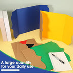 15 Pcs Trifold Presentation Board 12 x 20 Inch Trifold Poster Board Portable - Image 7