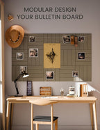Large Felt Bulletin Board 36"x24" Cork Board Alternative - Image 5