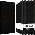 Olanglab Acoustic Wall Panels 10 Pack, 48 x 24 per Acoustic Panels Sound