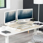 VIVO 36 inch Desk Converter, K Series, Height Adjustable Sit to Stand Riser - Image 8