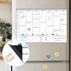POPRUN Magnetic Weekly Dry Erase Board Calendar - Image 3