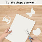 OcePor 50 Sheets Cream Cardstock Paper, Colored Printer Paper 8.5 x 11 - Image 4